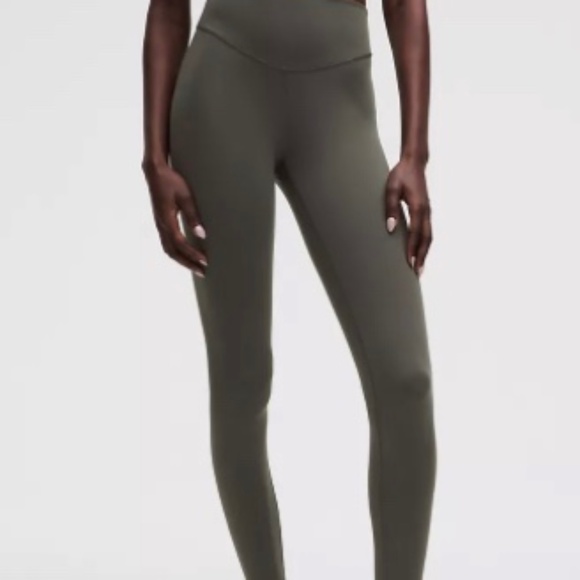 Lululemon Wunder Under Smoothcover High-rise Tight 28" Slate Brown - Picture 1 of 1